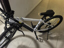 喜德盛（xds）山地自行车黑客350 X6铝合金车架21速变速机械碟刹 白灰15.5寸（适合身高150-165cm） 实拍图