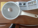 炊大皇奶锅不粘锅辅食锅陶瓷不粘泡面热奶锅18cm磁炉通用青瓷QC18NG 实拍图