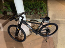 喜德盛26款黑客350黑客380山地车自行车成人21速铝合金男士女生学生上班 黑客350黑银色【赠骑行礼包】 26寸x17寸身高165-180cm 实拍图