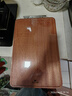 双枪乌金檀木整木菜板 百年龄砧板家用切菜案板抗菌实木菜板50*33*2.5 实拍图