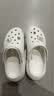 CROCS檀健次同款经典泡芙洞洞鞋|207521 白色-100 37/38(230mm) 实拍图
