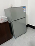 新飞冰箱小型租房用 一级能效冷 藏冷冻两用1-2人家用小冰箱 出租房双门电冰箱办公室两门 26年升级 58A一级能效【高性价比】银 实拍图