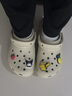 卡骆驰（CROCS）经典云朵老爹鞋洞洞鞋时尚百搭女鞋拖鞋一脚蹬|206750 骨白色-2Y2(含智必星) 36 /37(230mm) 实拍图