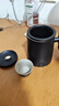 京东京造  旅行茶具 便携旅行茶具茶杯户外茶具整套黑陶舟山 一壶四杯 实拍图