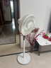 美的（Midea）【幸运草安睡1S】一级能效直流变频声控电风扇家用遥控卧室静音落地扇台式桌面抗菌大风力转页扇 实拍图