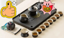 京东京造 茶具套装 功夫茶具套装泡茶器全套壶茶杯高档黑陶提梁壶 17件套 实拍图