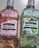 李施德林Listerine漱口水 清新果味减少细菌 樱花蜜桃500ml+椰香青柠500mL 实拍图