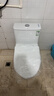 九牧（JOMOO）马桶 家用虹吸式马桶大冲力节水坐便器 防臭瞬冲 易洁抗菌马桶 行业爆款-双旋暴风冲11370-305坑 实拍图