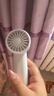 小米白系列【16℃空调冷风】手持小风扇制冷空调迷你便携静音涡轮桌面小风炮高速大风力充电风扇学生 16℃冰感冷风丨超静音丨澎湃冰爽大风力-银白色 160*58*55.5 实拍图