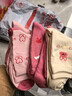 棉十三儿童袜子中筒袜女宝可爱女孩大童100%纯棉10A抗菌防螨青少年童袜 实拍图
