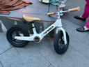 永久儿童平衡车1-3-6岁宝宝滑步车滑行车无脚踏男孩生日礼物12寸白色 实拍图