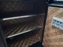 虎牌保险柜家用小型床头保险箱办公财务专用 密码指纹WIFI远程全钢防盗可入墙固定入衣柜保管箱 45cm高 黑色（三层）【超值推荐】 密码款(密码+钥匙) 实拍图
