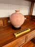 赟娅中式国风花瓶客厅茶室装饰品景德镇陶瓷器摆件工艺品开业送礼摆件 【90%用户喜爱】粉冰片石榴+送旋转底座 实拍图