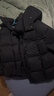 坦博尔泡芙羽绒服女短款脱卸帽秋冬保暖外套25年新款5530520D 黑色165 实拍图
