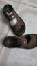 蜻蜓牌夏季真皮男士凉鞋真牛皮沙滩鞋皮凉鞋男软底防滑中年人爸爸鞋大码 棕色 40 实拍图