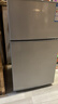 HYUNDAI（韩国现代）小冰箱迷你小型家用冷藏冷冻宿舍出租房办公室双开门二门电冰箱节能省电 68L银【店铺爆款+节能省电】 实拍图