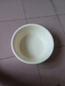 新款圆形家用洗脸盆加厚卫生间厨房洗衣洗菜洗脚宿舍泡脚盆 奶油黄 大号plus【直径37CM】 实拍图