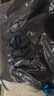 百图betu女装春季新款连衣裙法式条纹拼接长袖连衣裙女2401T66 黑色 M 实拍图