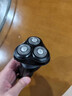 飞科（FLYCO）博锐电动剃须刀男士便携刮胡刀旋转式全身水洗车载快充LED数显三头即插即用须刨送男友生节日礼物 【热卖爆款】全身水洗 数显PS166 实拍图