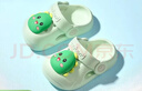牧童儿童拖鞋夏男宝宝洞洞鞋软底女童卡通洗澡婴幼儿家居鞋奶龙绿150 实拍图
