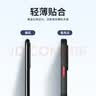 暴走适用苹果11promax手机壳iphone11promax手机壳镜头全包防摔男女款硅胶魔方直边撞色透明磨砂套黑 实拍图