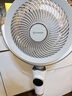艾美特（AIRMATE）【小暴风PRO】空气循环扇家用大风力摇头电风扇卧室安静轻音小风扇桌面台式节能落地扇电扇 X231 实拍图
