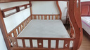 临稚胡桃木 儿童上下床实木高低床双层床上下铺床两层木床子母床 爬梯款 上铺宽1.3米下铺宽1.5米 实拍图