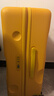 卡拉羊芝士箱防刮纯PC行李箱24英寸大容量女拉杆箱男旅行箱8109芝士黄 实拍图