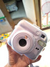 富士（FUJIFILM）instax  mini12 一次成像 立拍立得相机 mini12 鸢尾紫 套餐五（官方标配+水晶壳+肩带+白边相纸20张） 实拍图