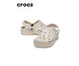 卡骆驰（CROCS）贝雅洞洞鞋男鞋女鞋轻便耐磨一脚蹬拖鞋休闲鞋百搭花园鞋|10126 卵石色-2V3 40 (250mm) 实拍图