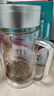 富光 320ML+320ML双层多用泡茶杯 耐热玻璃杯带把水杯子（2只装） 实拍图