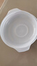 茶花（CHAHUA）茶花微波炉蒸笼专用器皿加热容器碗饭盒徽波炉热菜食品级饭煲蒸盒 热饭盒 1层 1400ml 实拍图
