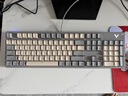 雷柏（Rapoo）V500PRO米灰升级款 104键有线背光机械键盘 PBT双色键帽电脑办公游戏全键无冲可编程键盘 茶轴 实拍图