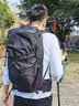 杉木山装户外登山包徒步包专业双肩背包30L旅行轻便骑行包男 黑色 实拍图