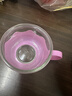 花茶壶套装泡茶壶水壶过滤加厚耐热水杯茶具耐用家用茶具整套 莲花杯一只装（粉色） 实拍图
