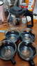 【京东物流】茶壶套装整套茶具大容量玻璃茶杯带滤网耐高温泡茶具 1000ML一壶+四杯套装【无茶盘】 实拍图