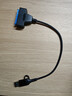 毕亚兹 USB3.0/Type-C转SATA转换器硬盘转接线 双口易驱线 2.5英寸硬盘盒转接头 笔记本电脑硬盘座 实拍图