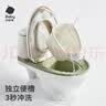 babycare马桶坐便器蹲便器儿童马桶仿真马桶坐便圈2-6岁宝宝便盆温特绿 实拍图