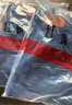 红蜻蜓（RED DRAGONFLY）牛仔裤男薄款宽松外穿潮流直筒休闲五分棉质牛仔短裤子浅蓝A款32 实拍图