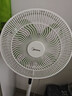 美的（Midea）【幸运草安睡1S】一级能效直流变频声控电风扇家用遥控卧室静音落地扇台式桌面抗菌大风力转页扇 实拍图