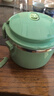 饭盒带盖上班族层层保温密封饭盒不锈钢饭盒大容量学生女便当盒 【浅绿色】单层饭盒 实拍图