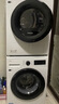 三星（SAMSUNG）AI神洗烘套装滚筒超薄5系10KG洗衣机+10KG变频热泵烘干衣机嵌入式国家补贴5U24AW+C4A0AE 白色 双缸 实拍图