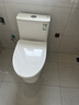 九牧（JOMOO）11396-2-1/41KB-1抗菌一级水效坐便器虹吸式节水连体马桶400坑距 实拍图