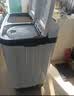小鸭洗+脱15公斤 洗衣机半自动家用 双电机大容量双桶双缸波轮洗衣机脱水甩干双筒 半自动洗衣机 洗涤9公斤 脱水6公斤【强力去污|蓝光洁净】 实拍图