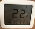 米家小米 米家智能温湿度计3 蓝牙智能联动家用室内车内高精度温湿度计 多功能时钟桌面摆放壁挂温度计 实拍图
