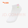 安踏儿童袜子女大童秋季舒适透气防臭短袜五双装A92548372 晒单实拍图