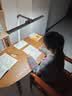 台灯护眼学习防近视儿童大学生宿舍阅读写作业读写书桌光谱可夹式 【夹子款】60CM长灯头+时钟显示+调光调色+定时 实拍图