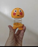 桌面摆件 笑脸表情包小公仔弹簧摇头公仔汽车饰品摆件儿童玩具 表情随机1个 实拍图