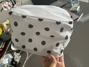 小清新布艺收纳筐可折叠棉麻化妆品收纳盒宿舍家用好物桌面收纳 折叠收纳篮【1个装】 实拍图