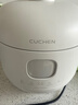 酷晨（CUCHEN）电饭煲韩国原装进口0涂层不锈钢5升5-8人IH立体加热双压力电饭锅电压力锅双内胆Brain聪明煲 实拍图